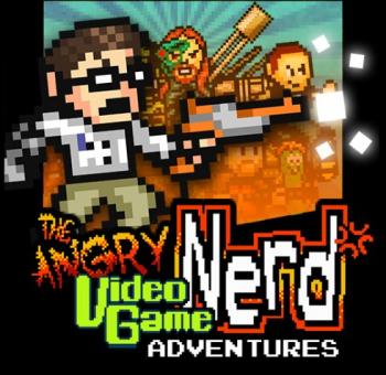 Angry Video Game. Nerd Adventures