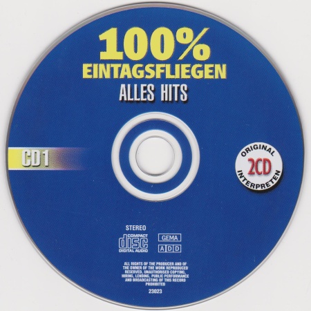 VA - 100% Eintagsfliegen: Alles Hits 