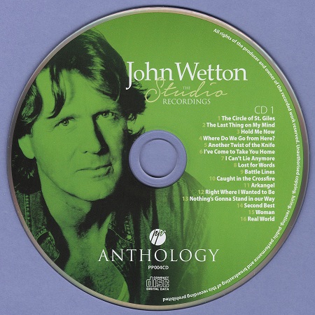 John Wetton - The Studio Recordings Anthology Vol 1 