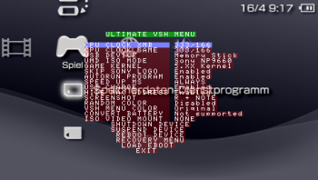 [PSP] ULTIMATE VSH MENU 1.03