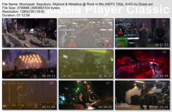 Rock in Rio-Moonspell, Sepultura, Slipknot & Metallica - Live in Lisboa