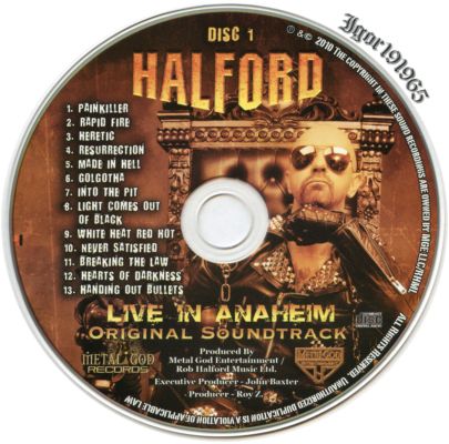 Halford - Live In Anaheim 