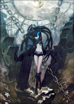   ׸  / BLACK ROCK SHOOTER [OAV] [1  1] [RUS +JAP+SUB] [RAW] [1080p]