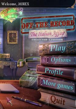 Off the Record 2 The Italian Affair